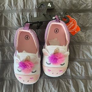 New with tags wonder nation size 4 unicorn shoes